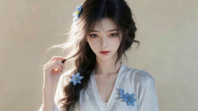 清纯可爱女孩