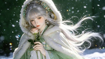 飘雪少女
