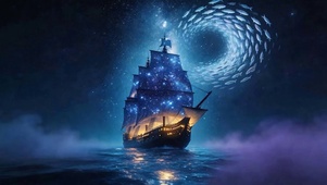 海上夜景