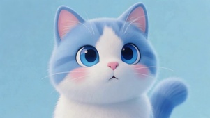 可爱的猫咪