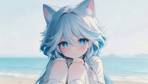 可爱小女孩