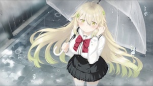 雨中小春