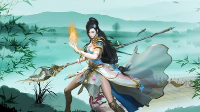 古风美女之女神怒火