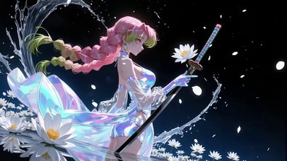 执剑炫彩甘露寺蜜璃