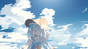 夏日小女孩