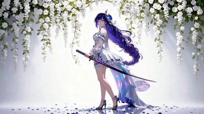 百花长腿女孩雷将军