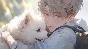 4K男孩与狗