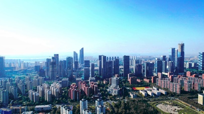航拍城市