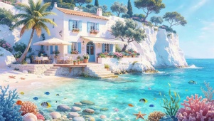 治愈海边小屋