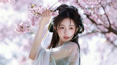 桃花笑