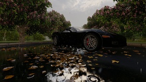 秋雨赛车