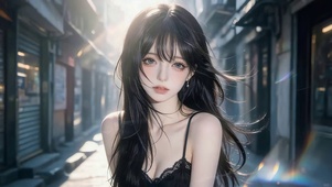 治愈可爱女孩