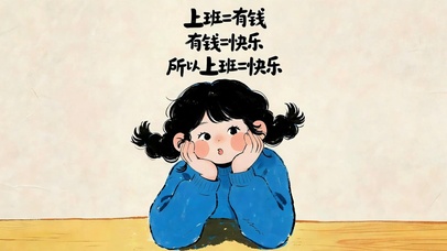 上班就是等于快乐