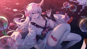 兽耳-和服-少女