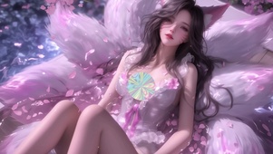 绝美紫衣美女