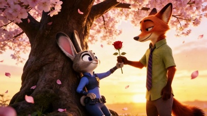 浪漫的朱迪与尼克