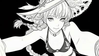 草帽夏意