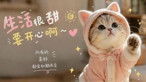生活很甜 要开心