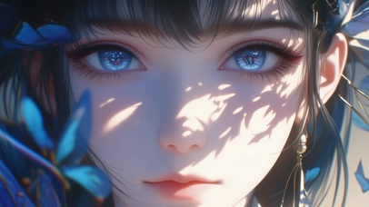 少女眼里的星星