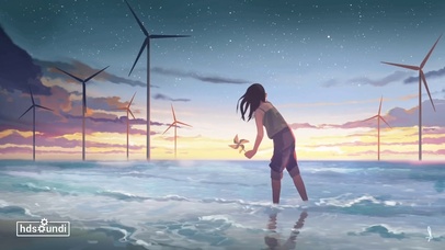 星辰大海上的少女