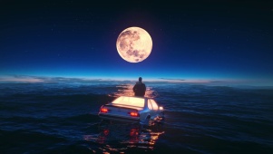 car moon
