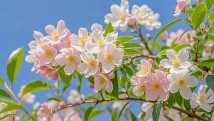 随风摇曳唯美的花花