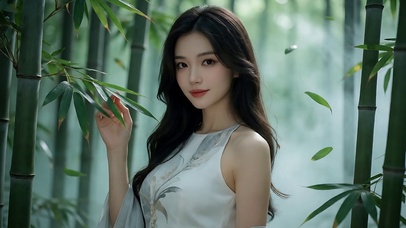 竹林少女