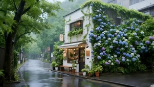 雨天咖啡小屋