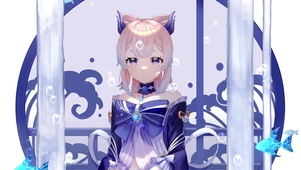 原神白鹭霜华·神里绫华