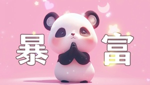 可爱熊猫暴富