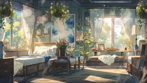 温馨卧室