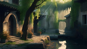 治愈插画