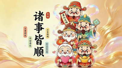 五福喜临门