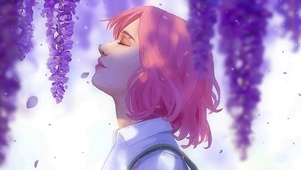 插画-紫藤