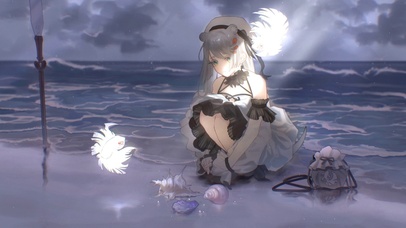 海边女孩