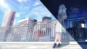 天台少女
