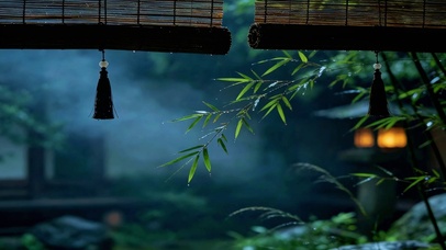 雨天意境氛围