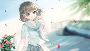 治愈清纯少女