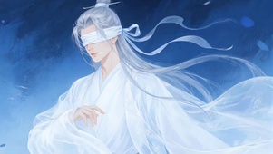 蒙眼古风男神