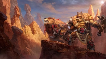 魔兽争霸3兽王雷克萨和米莎