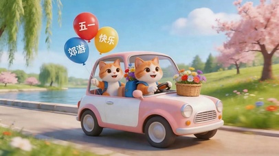 五一快乐郊游
