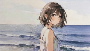 海边女孩