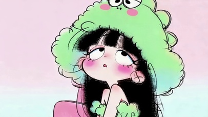 可爱小女孩