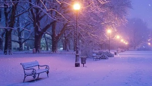 雪天小路