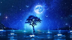 4K奇幻星空海景