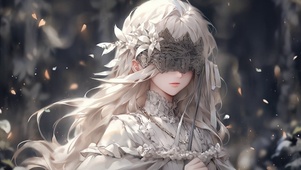 遮面少女