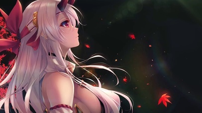 百鬼綾目少女侧脸杀