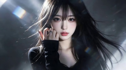 御姐风女孩