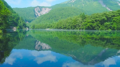 护眼山水湖泊