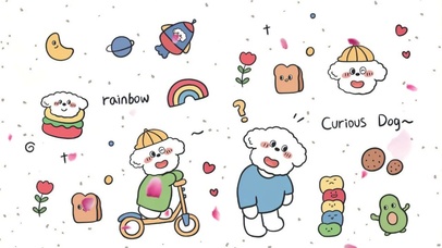 动画治愈可爱狗狗